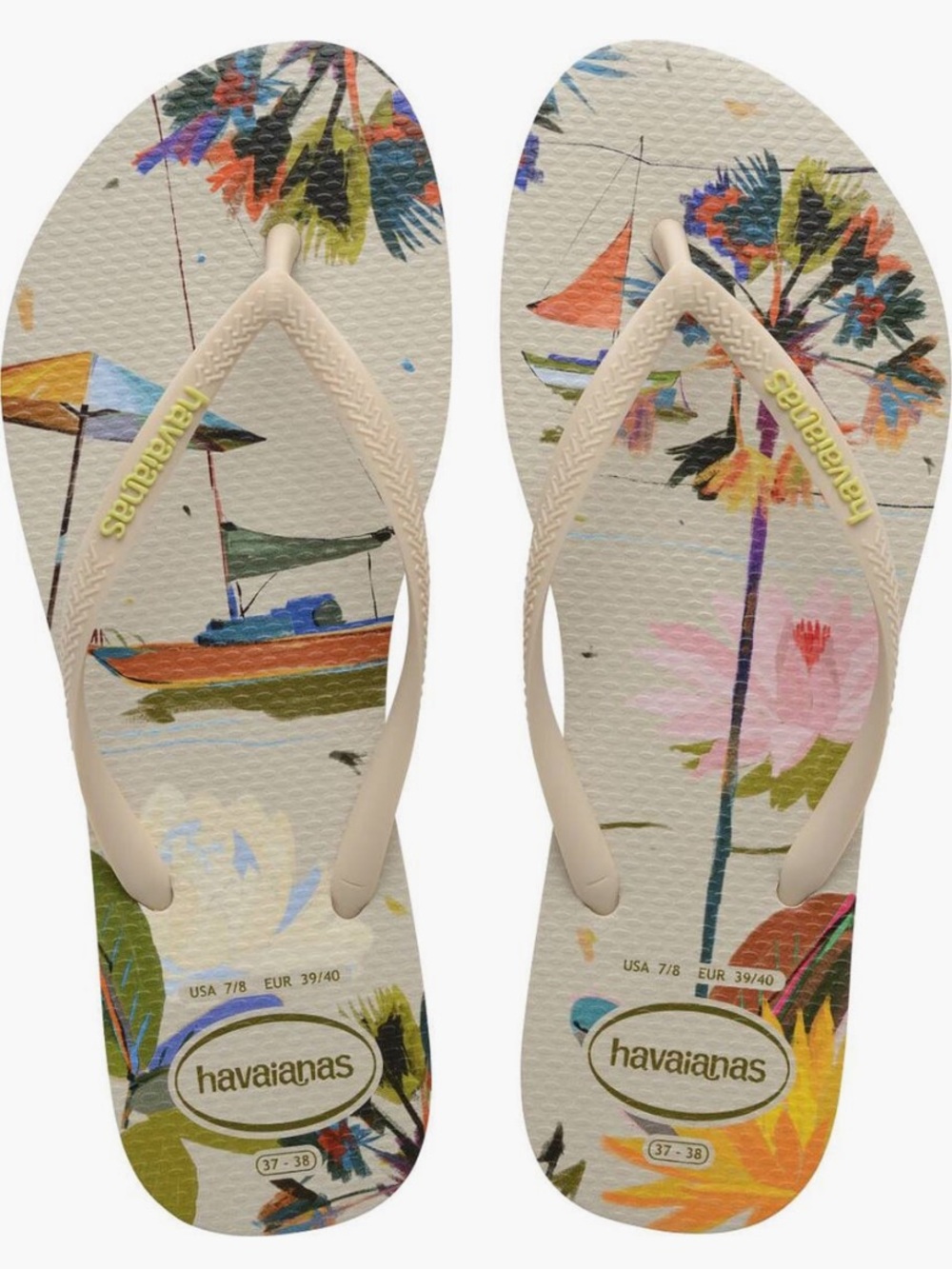 HAVAIANAS Slim Summer Bliss Flip Flops